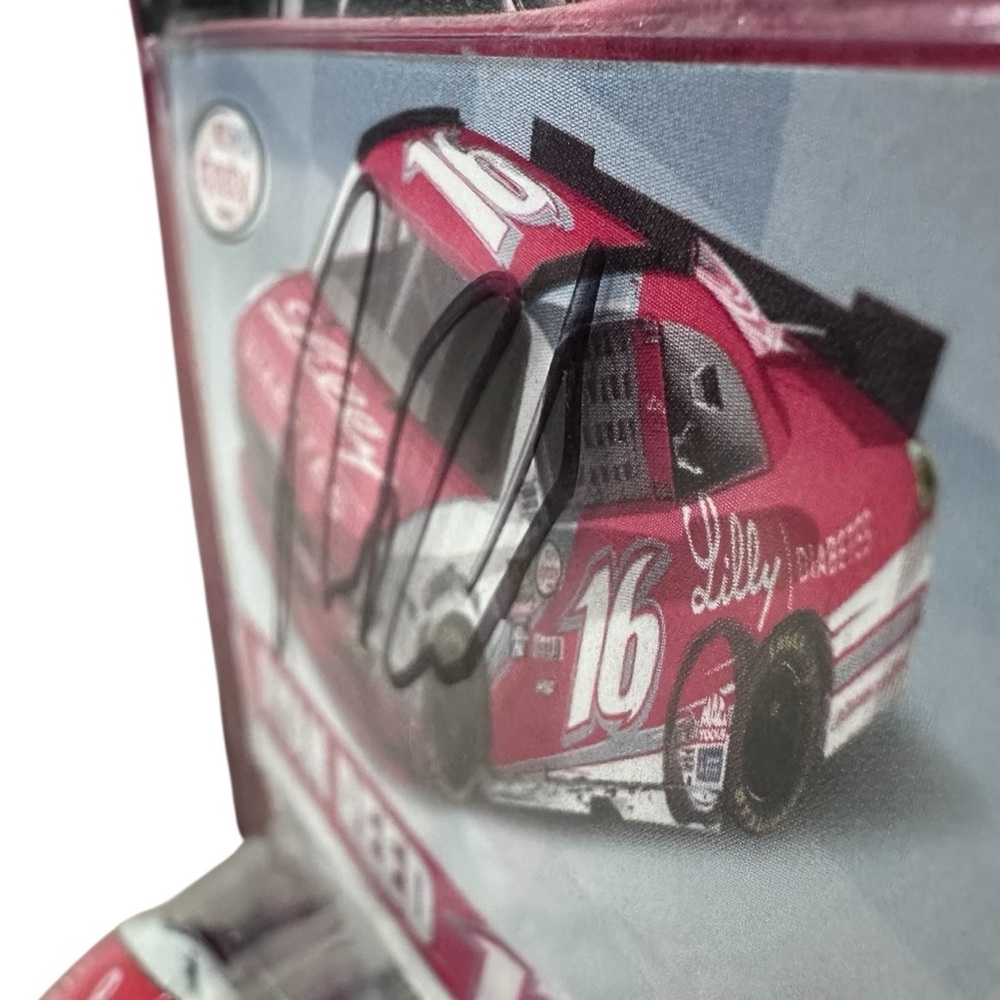 Ryan Reed Red Toy Car Autographed - Picture 2 of 4